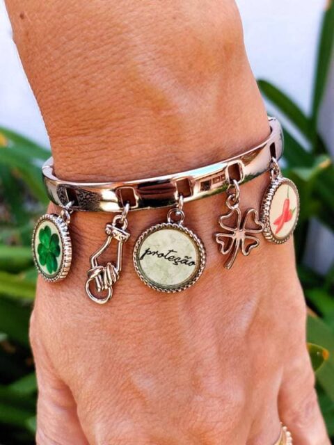 Pulseira Proteção Prata