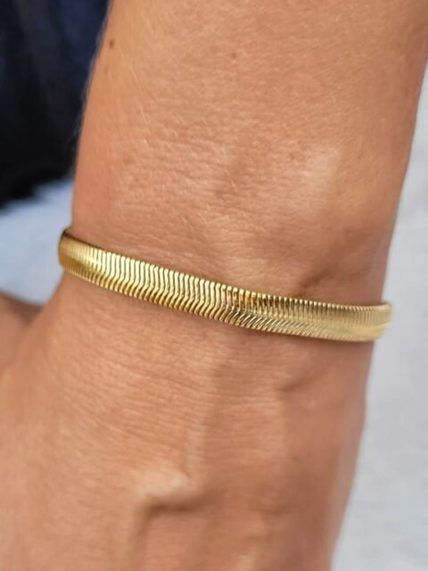 Pulseira Snake Grossa