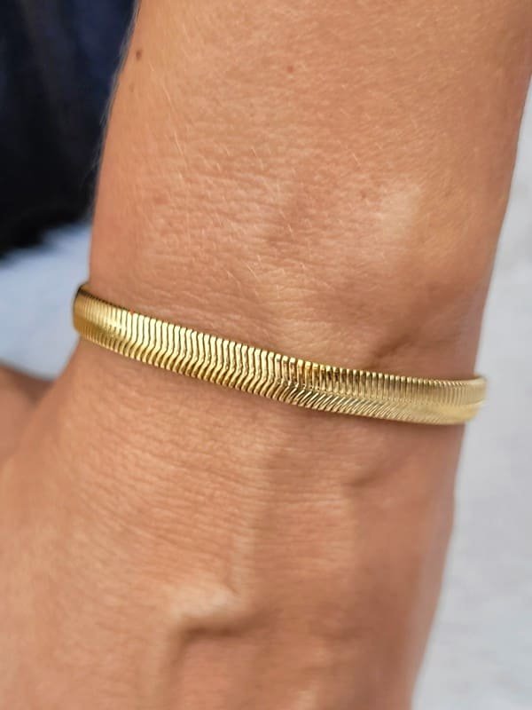 Pulseira Snake Grossa
